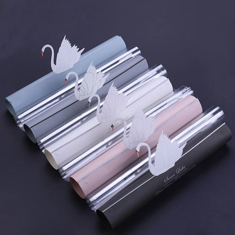 Swan Flower Wrapping Rose Single Bag Transparency Bouquet Opp Bag Cellophane Floral Packaging Materials Wedding Decor 20sets/lo
Swan Flower Wrapping Rose Single Bag Transparency Bouquet Opp Bag Cellophane Floral Packaging Materials Wedding Decor 20sets/lo