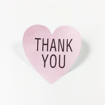 100 Pcs/lot Romtic pink heart shape design'THANK YOU' Sealing label stickera Paste DIY Gift Wrap Decorative Stickers
100 Pcs/lot Romtic pink heart shape design'THANK YOU' Sealing label stickera Paste DIY Gift Wrap Decorative Stickers
