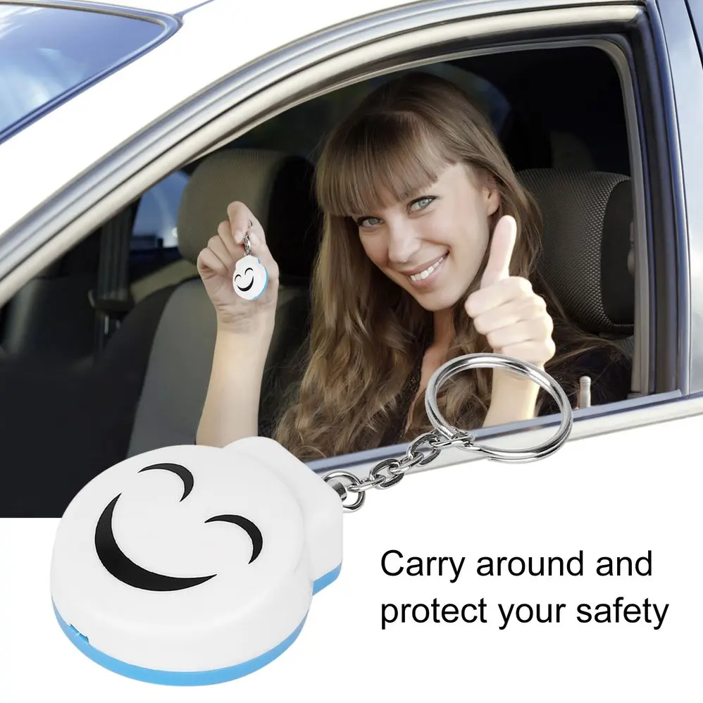 LESHP White Personal Alarm 120dB Security Siren Alarm Attack Protection Key Chain Personal Alarm Wholesale
LESHP White Personal Alarm 120dB Security Siren Alarm Attack Protection Key Chain Personal Alarm Wholesale