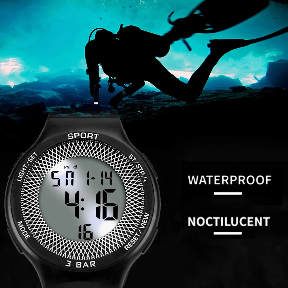 Sport Watch Luxury Men Analog Digital Military Army Sport LED Waterproof Wrist Watch For Boy Girl Children 221
Sport Watch Luxury Men Analog Digital Military Army Sport LED Waterproof Wrist Watch For Boy Girl Children 221