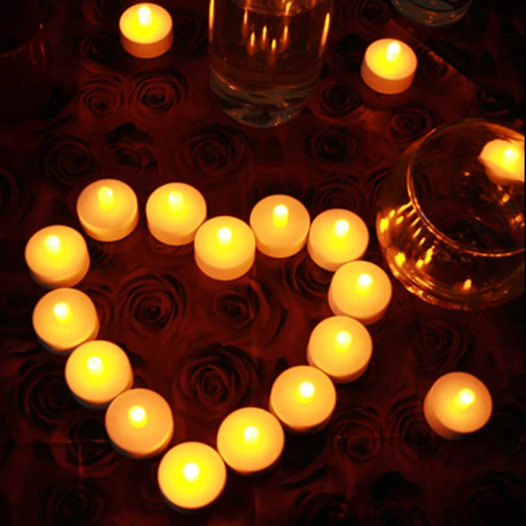 Image 24pcs Economic Remote Control Flicking Flameless LED Candles bougie Bulk velas Electric Candles chandelle Wedding Decoration