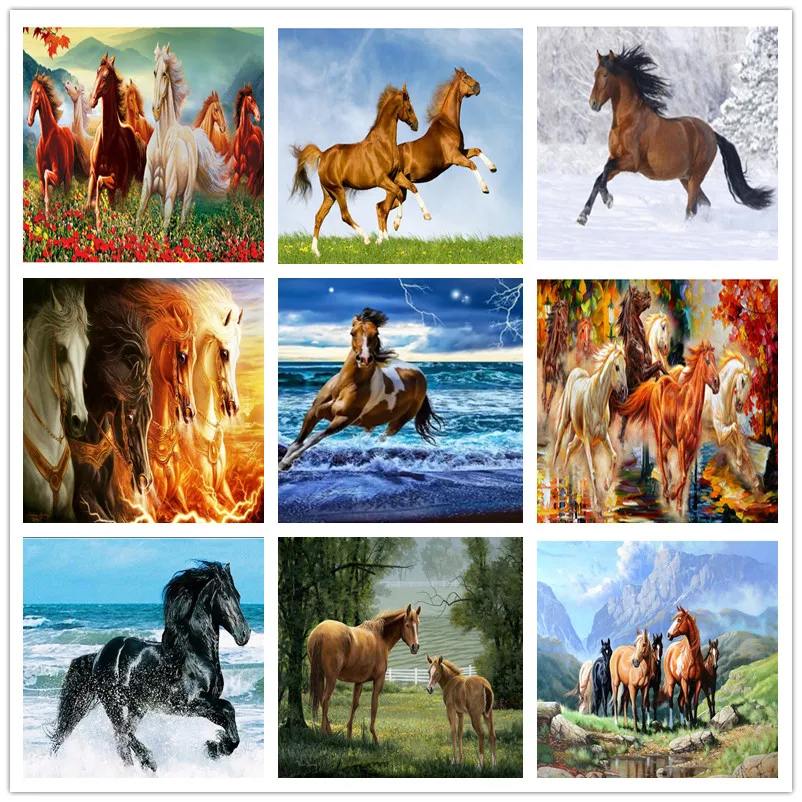 Diamond Embroidery Diy Diamond Painting Cross Stitch Kits Diamond Mosaic Horse Full Square Diamond Embroidery horses
Diamond Embroidery Diy Diamond Painting Cross Stitch Kits Diamond Mosaic Horse Full Square Diamond Embroidery horses