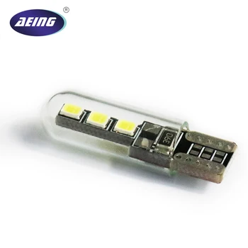 AEING 4x W5W T10 LED Bulb 2835 6SMD White For Car Parking Light Glass Interior License Plate Side Wedge Tail indicator Lamp 12V
AEING 4x W5W T10 LED Bulb 2835 6SMD White For Car Parking Light Glass Interior License Plate Side Wedge Tail indicator Lamp 12V