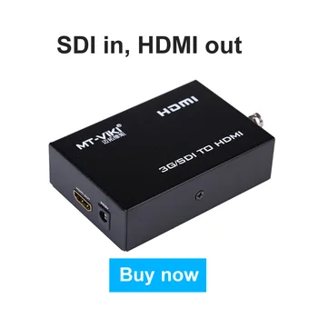 MT-VIKI HD 3G SDI to HDMI Converter Adapter 1080P CCTV to DLP LCD TV SDI2HDMI MT-SDI-H01
MT-VIKI HD 3G SDI to HDMI Converter Adapter 1080P CCTV to DLP LCD TV SDI2HDMI MT-SDI-H01