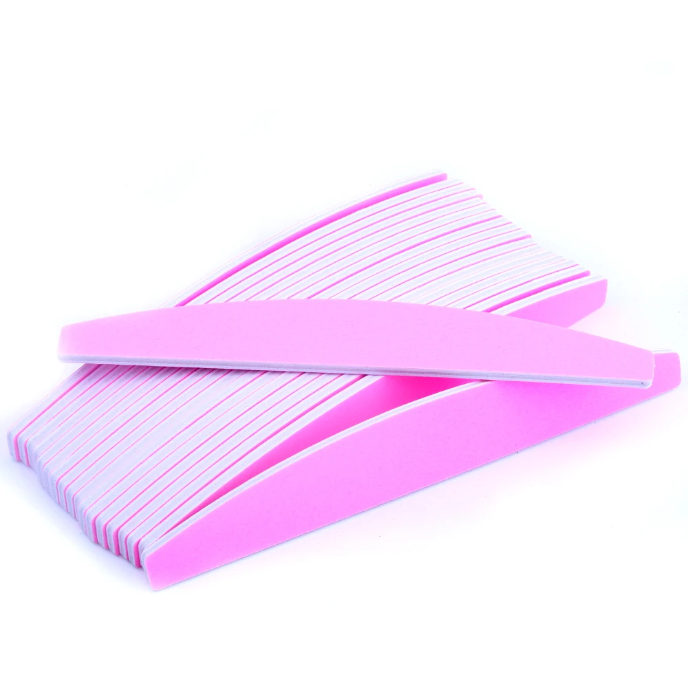 5 Pcs/Lot Pink Half Moon Design Nail File200/240 professional Sandpaper Grit Buffer Polishing files for manicure
5 Pcs/Lot Pink Half Moon Design Nail File200/240 professional Sandpaper Grit Buffer Polishing files for manicure
