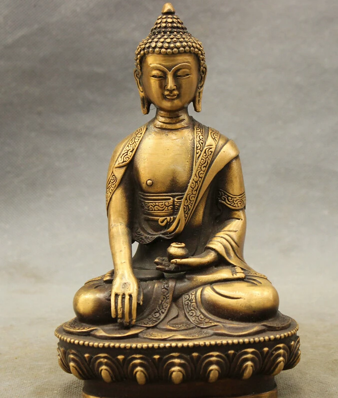 song voge gem S3392 8" Tibet Bronze Copper Buddhism Shakyamuni Sakyamuni Buddha Bowl Statue Figurine
song voge gem S3392 8" Tibet Bronze Copper Buddhism Shakyamuni Sakyamuni Buddha Bowl Statue Figurine