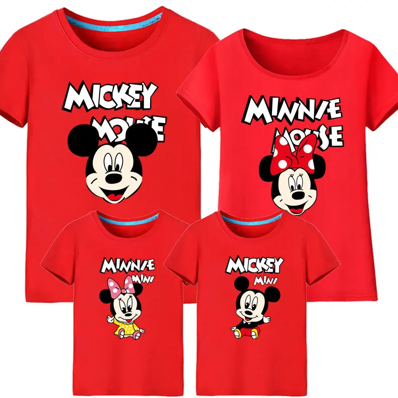 2019 Summer New Mickey Printed T-shirt Women Men Child Tops Short Sleeve Mouse Casual Funny Cartoon Tshirt Homme Lovers T Shirt
2019 Summer New Mickey Printed T-shirt Women Men Child Tops Short Sleeve Mouse Casual Funny Cartoon Tshirt Homme Lovers T Shirt