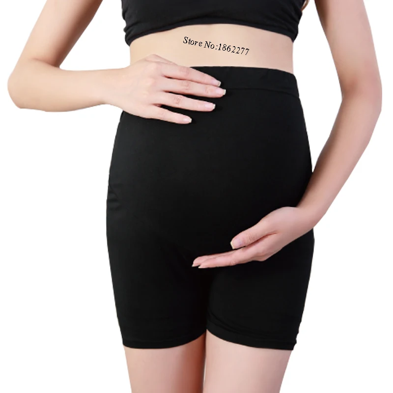 Шорты из модала для беременных брюки с регулируемой эластичной талией летняя