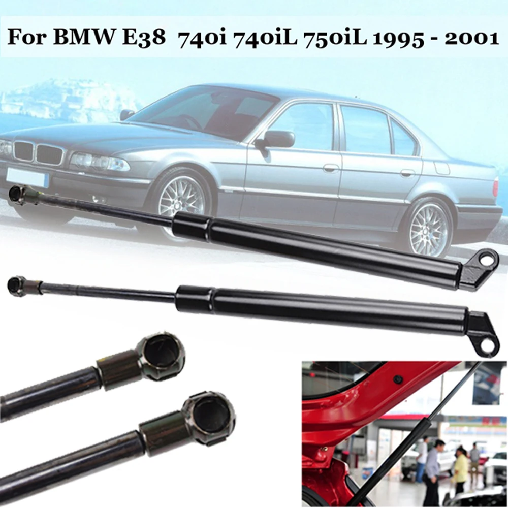 Pair Trunk Tailgate Lift Support Shock Struts For BMW E38 740i 740iL 750iL 95-01
Pair Trunk Tailgate Lift Support Shock Struts For BMW E38 740i 740iL 750iL 95-01
