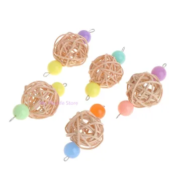 1Pc Parrot Toys Rattan Ball Colorful Hanging Cage Accessories Bird Parakeet Play Funny Bite Chew Toy Bird Supplies C42
1Pc Parrot Toys Rattan Ball Colorful Hanging Cage Accessories Bird Parakeet Play Funny Bite Chew Toy Bird Supplies C42