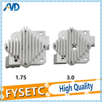 1.75mm Or 3.0mm Titan Aero And V6 Aero Heatsink Upgrade Titan Extruder V6 Hotend 1PC For Prusa i3 3D Printer Parts
1.75mm Or 3.0mm Titan Aero And V6 Aero Heatsink Upgrade Titan Extruder V6 Hotend 1PC For Prusa i3 3D Printer Parts
