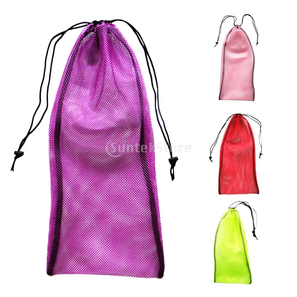 19"x9" Mesh Drawstring Bag for SCUBA Diving Snorkeling Dive Gear Fins Flippers Goggles Mask Snorkel Swimming Equipment Carry Bag
19"x9" Mesh Drawstring Bag for SCUBA Diving Snorkeling Dive Gear Fins Flippers Goggles Mask Snorkel Swimming Equipment Carry Bag