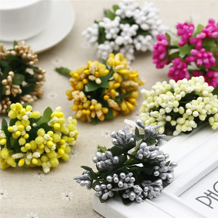 Artificial Flower small berries for Take props Christmas decoration DIY Design flowers wedding flowers decoration 1 Bouquet
Artificial Flower small berries for Take props Christmas decoration DIY Design flowers wedding flowers decoration 1 Bouquet