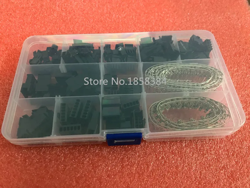 SM2.54 set Kit 200PCS/BOX 2p 3p 4p 5p 6p Pitch Female and Male Header electrical terminals with box 2.54mm cabel connector
SM2.54 set Kit 200PCS/BOX 2p 3p 4p 5p 6p Pitch Female and Male Header electrical terminals with box 2.54mm cabel connector