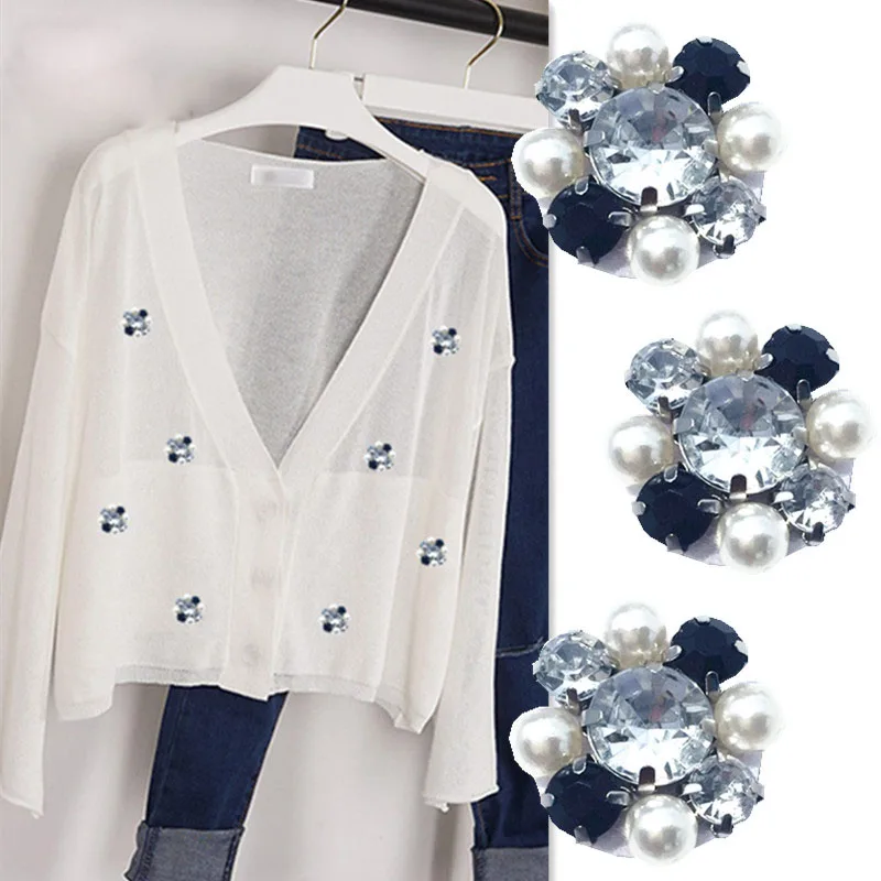 10Pcs High Quality Sew On Crystal Beaded Patches Hotfix Rhinestone Applique for Bridal Sash Dress Decor Shoes Bags RP156
10Pcs High Quality Sew On Crystal Beaded Patches Hotfix Rhinestone Applique for Bridal Sash Dress Decor Shoes Bags RP156