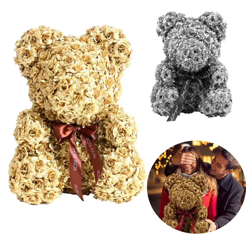 gold rose bear