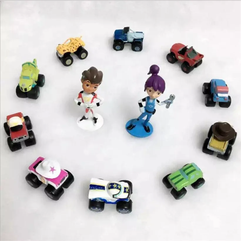 Double 11 Hot Sell 12 Pcs/Set 3-6 CM Anime Figure Blaze Toy Model Monster Machines Action Figure Children Toys Birthday Gifts
Double 11 Hot Sell 12 Pcs/Set 3-6 CM Anime Figure Blaze Toy Model Monster Machines Action Figure Children Toys Birthday Gifts