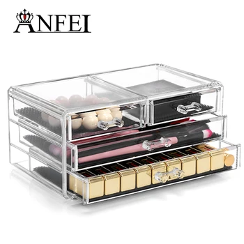 New Mini 3 Layer Cosmetic Box Makeup Brushes Case Lipstick Holder Cosmetic Organizer Showcase Display Makeup Storage Box
New Mini 3 Layer Cosmetic Box Makeup Brushes Case Lipstick Holder Cosmetic Organizer Showcase Display Makeup Storage Box