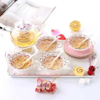 Small Suihua bone china tea set tea afternoon tea and coffee set Free shipping
Small Suihua bone china tea set tea afternoon tea and coffee set Free shipping
