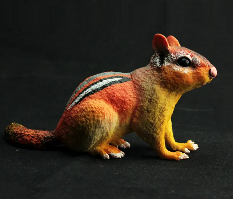 Realistic Chipmunk Animal Model Figurine Action Figures Playset Kids Educational Toy Collectible Birthday Gifts | Игрушки и хобби