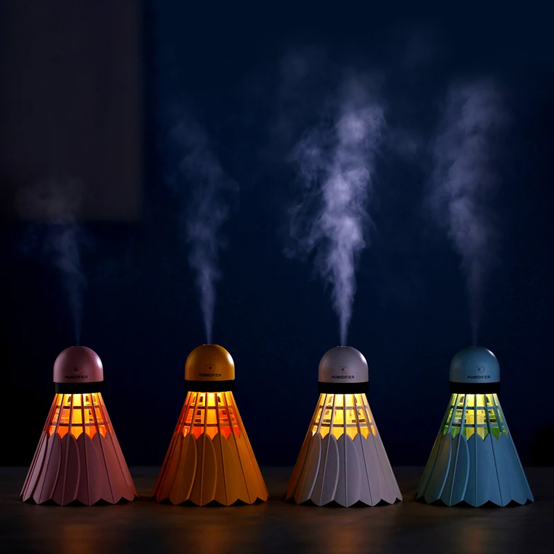 Creative Car Essential Oil Diffuser Mini Ultrasonic Badminton Humidifier LED Light USB Aromatherapy Fogger for Office Home
Creative Car Essential Oil Diffuser Mini Ultrasonic Badminton Humidifier LED Light USB Aromatherapy Fogger for Office Home