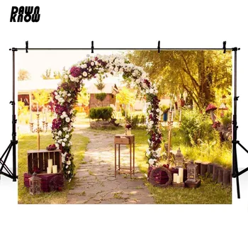 DAWNKNOW Outside Flower Arch Vinyl Photography Background For Wedding Day Polyester Backdrops For Wedding Photo Studio G212
DAWNKNOW Outside Flower Arch Vinyl Photography Background For Wedding Day Polyester Backdrops For Wedding Photo Studio G212
