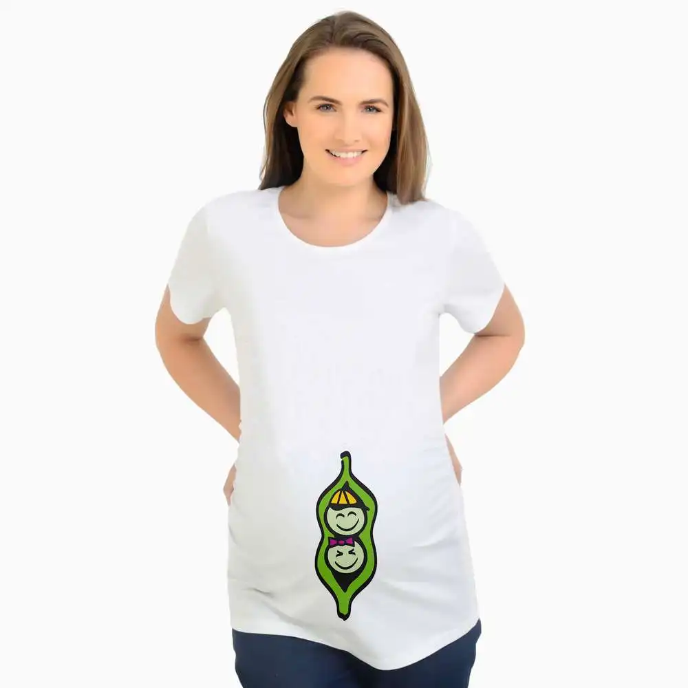 2018 Summer Pregnant Maternity T-shirts Tees Maternity Clothes Women Funny Pregnancy baby twins peek a boo T shirts for Mommy
2018 Summer Pregnant Maternity T-shirts Tees Maternity Clothes Women Funny Pregnancy baby twins peek a boo T shirts for Mommy