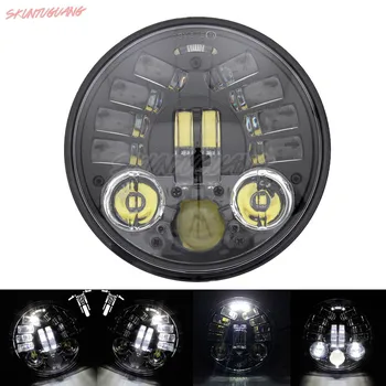 5.75 inch LED Headlight Gravity sensor White DRL 5-3/4" Adaptive Cornering Motorcycle Headlamp For Harley Sportster
5.75 inch LED Headlight Gravity sensor White DRL 5-3/4" Adaptive Cornering Motorcycle Headlamp For Harley Sportster
