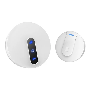 Waterproof Home Wireless Doorbell Self-Powered Led Light Bell Doorbell smart home Doorbell
Waterproof Home Wireless Doorbell Self-Powered Led Light Bell Doorbell smart home Doorbell