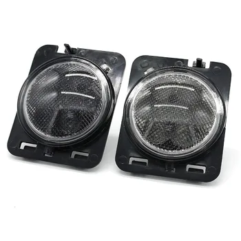 1 pair LED Amber Yellow Front Fender Side Marker Light Assembly with Smoke Lens for 2007-2018 Jeep Wrangler JK Front Side Light
1 pair LED Amber Yellow Front Fender Side Marker Light Assembly with Smoke Lens for 2007-2018 Jeep Wrangler JK Front Side Light