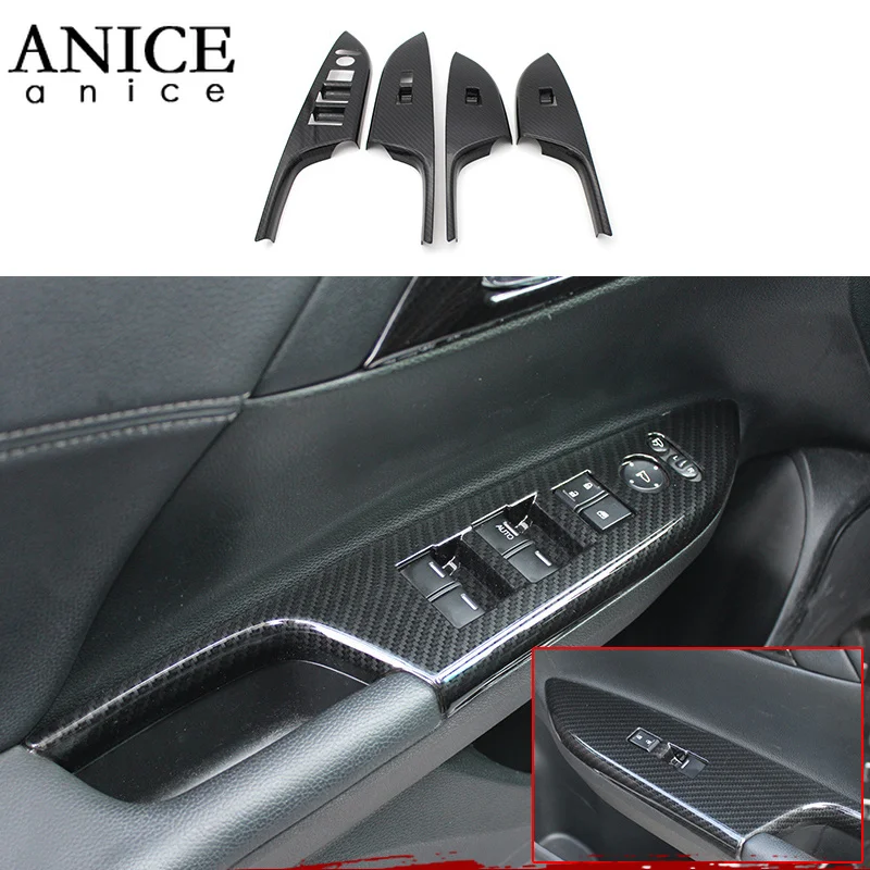 Carbon Fiber Color Door Window Lift Panel Cover Trim Fit For Honda Accord Sedan 4-Door 2013-2017 LHD LEFT HAND SIDE
Carbon Fiber Color Door Window Lift Panel Cover Trim Fit For Honda Accord Sedan 4-Door 2013-2017 LHD LEFT HAND SIDE