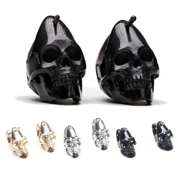 Punk Trendy Cool Skull Stud Earrings For Women Men Hip hop Rock Skeleton Ear Jewelry Party Gifts Dropshipping
Punk Trendy Cool Skull Stud Earrings For Women Men Hip hop Rock Skeleton Ear Jewelry Party Gifts Dropshipping