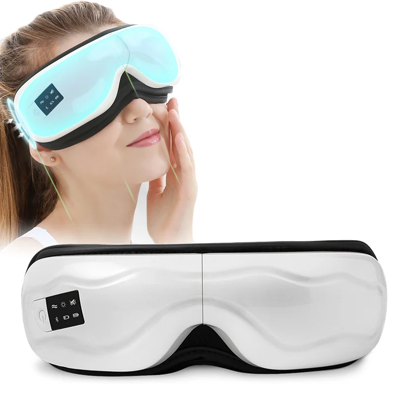 Eye Massager electric Multifunction Vibrating Eye Massage machine with Music Smart Heated massager for eye Goggles Health care
Eye Massager electric Multifunction Vibrating Eye Massage machine with Music Smart Heated massager for eye Goggles Health care