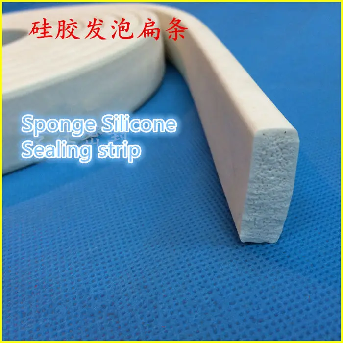 1PCS SF011 SIZE 5*15mm Sponge Silicone Sealing strip Silicone Foam Length 1meters Anti-slip waterproof heat-resistant
1PCS SF011 SIZE 5*15mm Sponge Silicone Sealing strip Silicone Foam Length 1meters Anti-slip waterproof heat-resistant