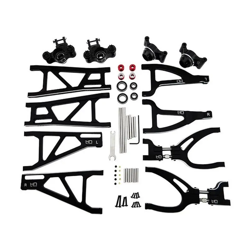 Полный комплект алюминиевых подвесных рычагов HR для 1/10 Traxxas E-revo и Nitro Revo
Полный комплект алюминиевых подвесных рычагов HR для 1/10 Traxxas E-revo и Nitro Revo