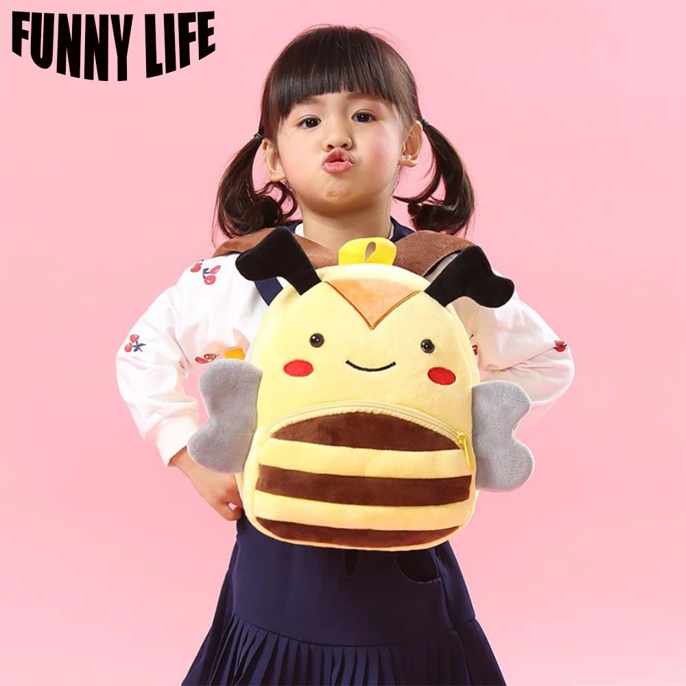Cartoon cute Bee Plush Backpack 2-4 Years Child Bag Nursery Backpack Boy Girl Small Bag Backpack mochila bebe baby backpack
Cartoon cute Bee Plush Backpack 2-4 Years Child Bag Nursery Backpack Boy Girl Small Bag Backpack mochila bebe baby backpack