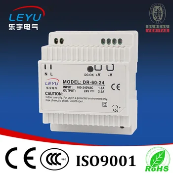 Universal AC Input/ full Range 60W Power Supply 24vdc Led With CE RoHS Certificated
Universal AC Input/ full Range 60W Power Supply 24vdc Led With CE RoHS Certificated