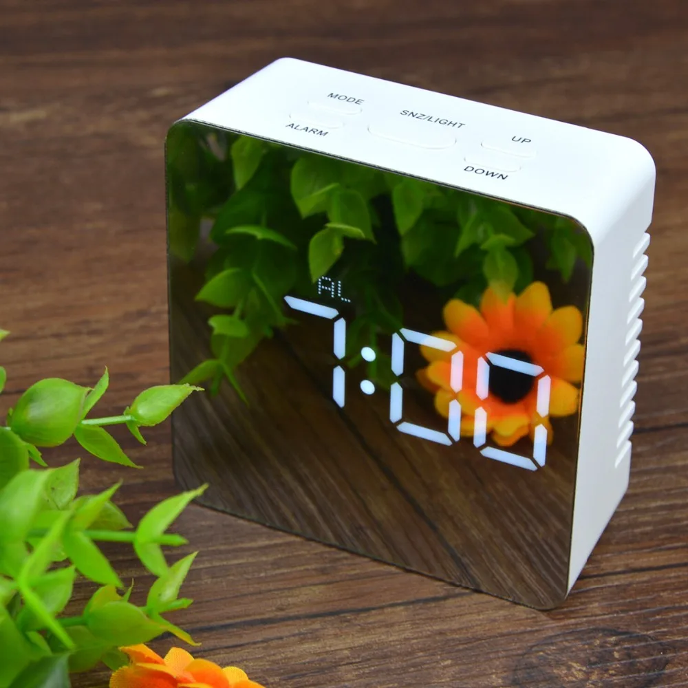 LED Digital Electronic Alarm Clocks Makeup Mirror light Clocks temperature Display Desktop Table Clock Wall Clocks Home Decor
LED Digital Electronic Alarm Clocks Makeup Mirror light Clocks temperature Display Desktop Table Clock Wall Clocks Home Decor