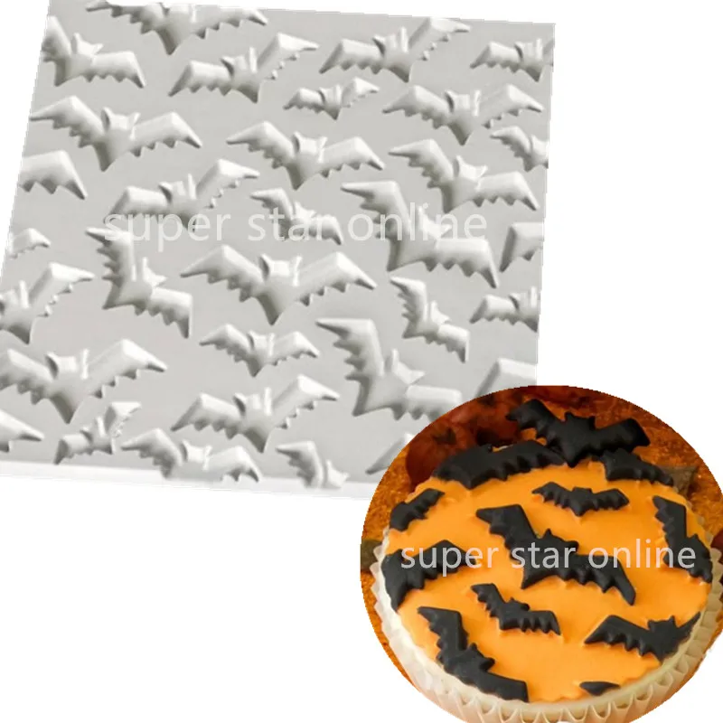 Halloween The Bat Batman Silicone Mold Fondant Cake Molds Cake Decorating Tools Christmas Confeitaria Kitchen Accessories
Halloween The Bat Batman Silicone Mold Fondant Cake Molds Cake Decorating Tools Christmas Confeitaria Kitchen Accessories