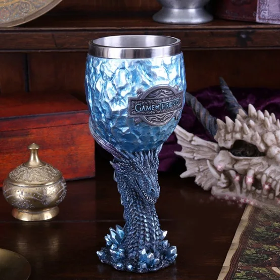 Game of Thrones Dragon Stark Coffee Mugs Stainless Steel Resin Cups and Mugs Creative 3D Coffee Beer Mug Drinkware Goblet Cup
Game of Thrones Dragon Stark Coffee Mugs Stainless Steel Resin Cups and Mugs Creative 3D Coffee Beer Mug Drinkware Goblet Cup