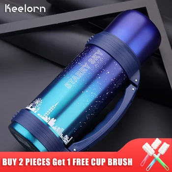 Keelorn 1200ML 304 Stainless Steel Large Capacity Personality Travel Pot Mug Outdoor Star Starry Sky Vacuum Flasks Thermoses Cup
Keelorn 1200ML 304 Stainless Steel Large Capacity Personality Travel Pot Mug Outdoor Star Starry Sky Vacuum Flasks Thermoses Cup