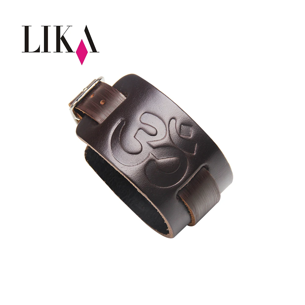 LIKA Newest Fashion Men Wide Leather Bracelet Brown Wide Cuff Bracelets & Bangles Wristband Vintage Punk Men Jewelry Bracelet 
LIKA Newest Fashion Men Wide Leather Bracelet Brown Wide Cuff Bracelets & Bangles Wristband Vintage Punk Men Jewelry Bracelet