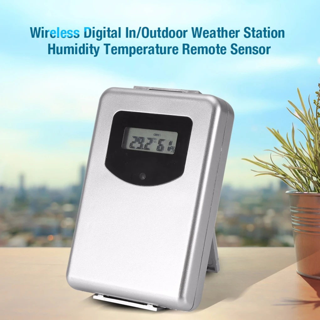 433MHz Wireless Weather Station with Forecast Temperature Digital Thermometer Hygrometer Humidity Sensor
433MHz Wireless Weather Station with Forecast Temperature Digital Thermometer Hygrometer Humidity Sensor