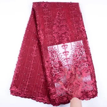 Nigerian Embroidery Design French Lace Fabric 2019 High Quality African Tulle Lace Fabric For Party Dress A1500
Nigerian Embroidery Design French Lace Fabric 2019 High Quality African Tulle Lace Fabric For Party Dress A1500