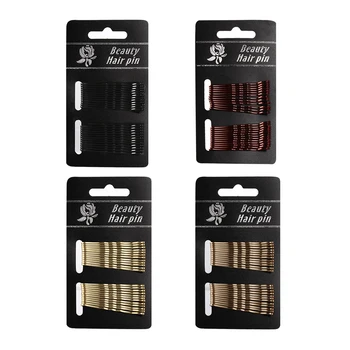 24Pcs/Set Gold/Black Wave Hair Pins Clips Bobby Hairpins Grips Barrette For Women Girls Salon Hair Styling Accessories
24Pcs/Set Gold/Black Wave Hair Pins Clips Bobby Hairpins Grips Barrette For Women Girls Salon Hair Styling Accessories