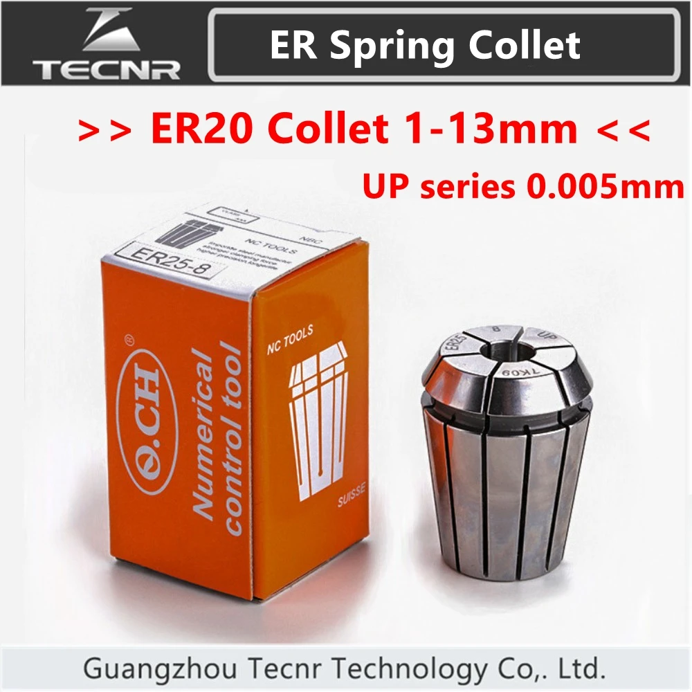 ER20 spring colle from 1 mm to 13 mm 0.005MM precision for CNC milling lathe tool and spindle motor Q.CH
ER20 spring colle from 1 mm to 13 mm 0.005MM precision for CNC milling lathe tool and spindle motor Q.CH