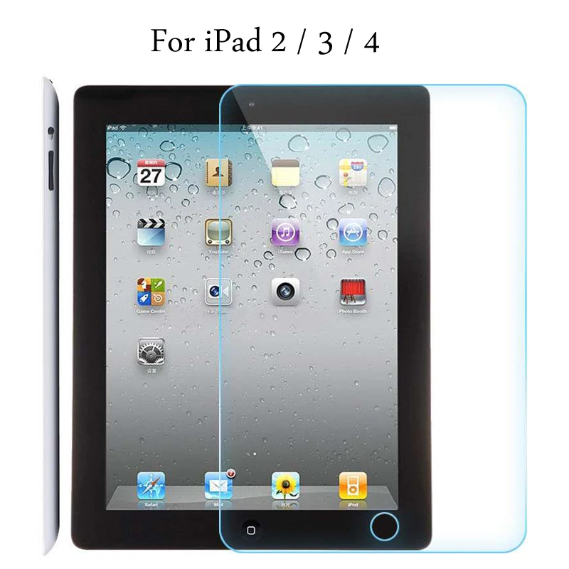 Tempered Glass membrane For Apple iPad 2 3 4 Steel film Tablet Screen Protection Toughened For iPad2/3/4
Tempered Glass membrane For Apple iPad 2 3 4 Steel film Tablet Screen Protection Toughened For iPad2/3/4