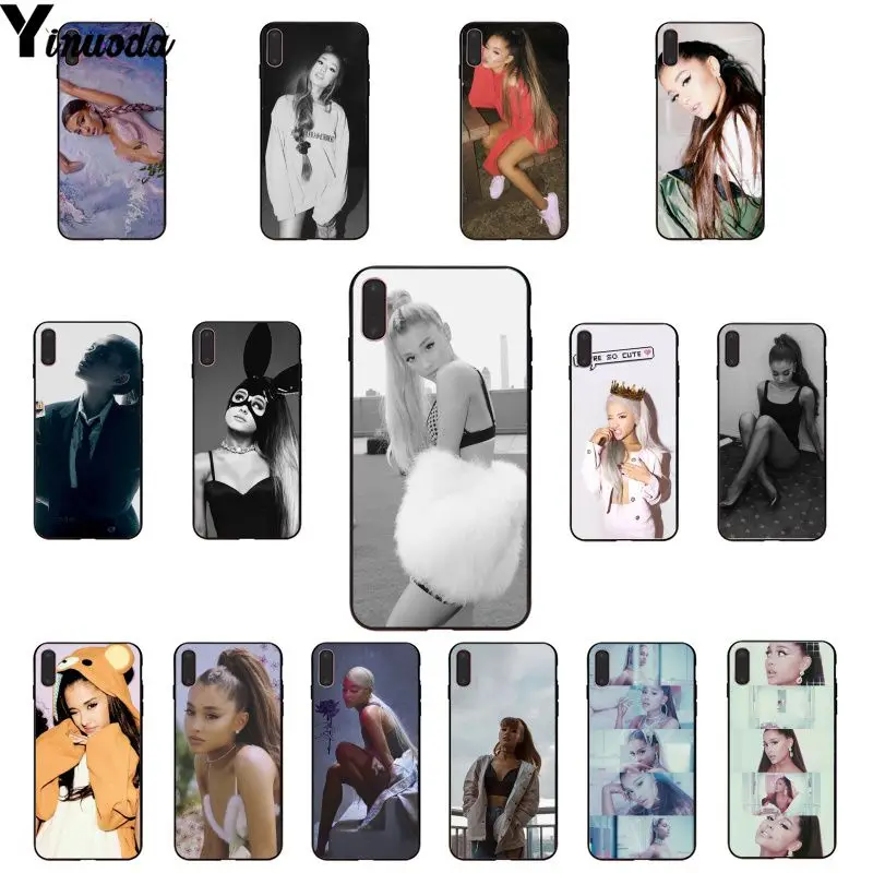Yinuoda Ariana Grande AG Rainbow Sweetener Soft Rubber black Phone Case for Apple iPhone 8 7 6 6S Plus X XS MAX 5 5S SE XR
Yinuoda Ariana Grande AG Rainbow Sweetener Soft Rubber black Phone Case for Apple iPhone 8 7 6 6S Plus X XS MAX 5 5S SE XR