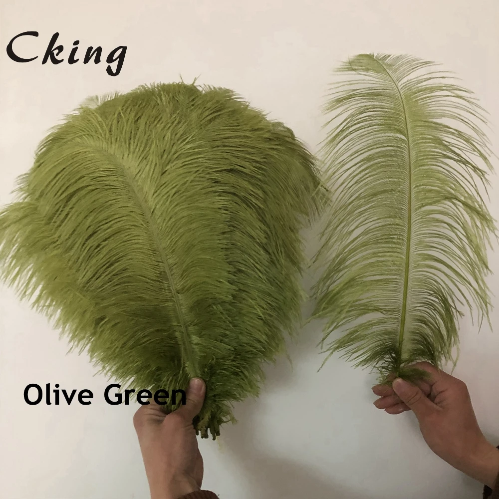 50-100 pcs per lot olive green dyed High quality natural ostrich feathers 15-60cm long wedding party carnival Decoration crafts
50-100 pcs per lot olive green dyed High quality natural ostrich feathers 15-60cm long wedding party carnival Decoration crafts