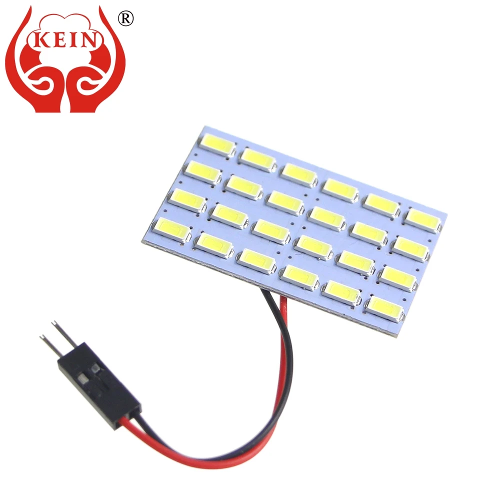 

KEIN 4PCS w5w led car light t10 led BA9S t4w Festoon C5W C10W 5630 24SMD Auto Interior dome Reading bulbs lamp 12V car styling